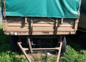 Przyczepa transportowa średniej ładowności D-46 (ładowność 3500 kg) 
